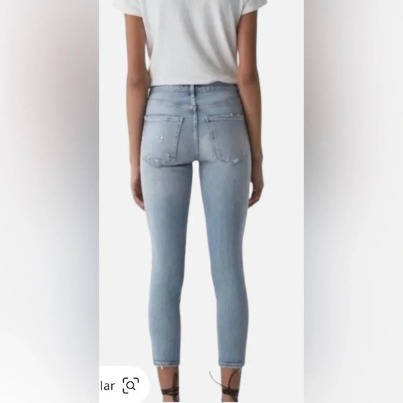 AGOLDE Sophie Mid Rise Ankle Jeans In Playback Size 26 - Picture 2 of 12